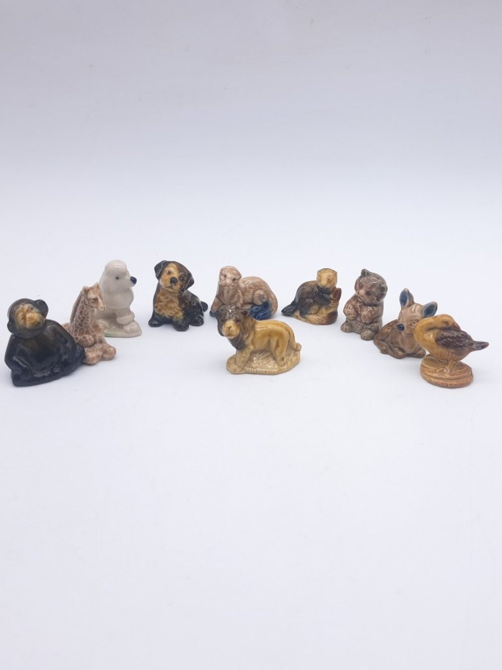 Set of 10 Wade Whimsies Figurines Includes Lion